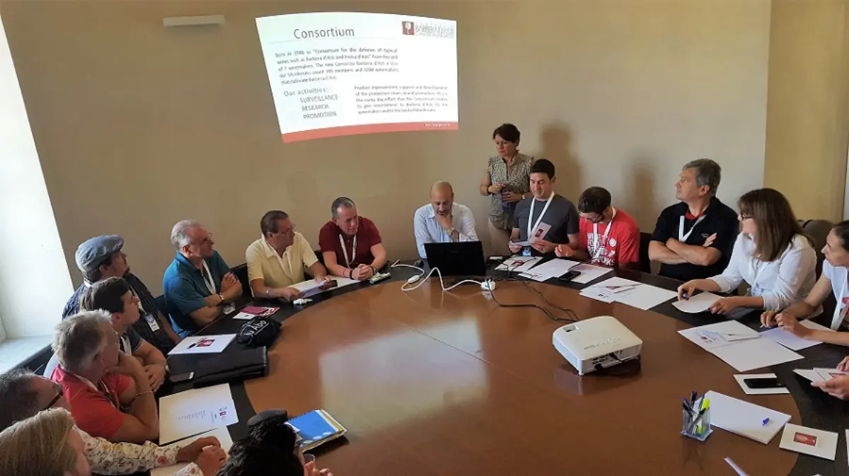 ‘BarberatoBe’ (B2B), evento business to business che il Consorzio Barbera d’Asti e Vini del Monferrato