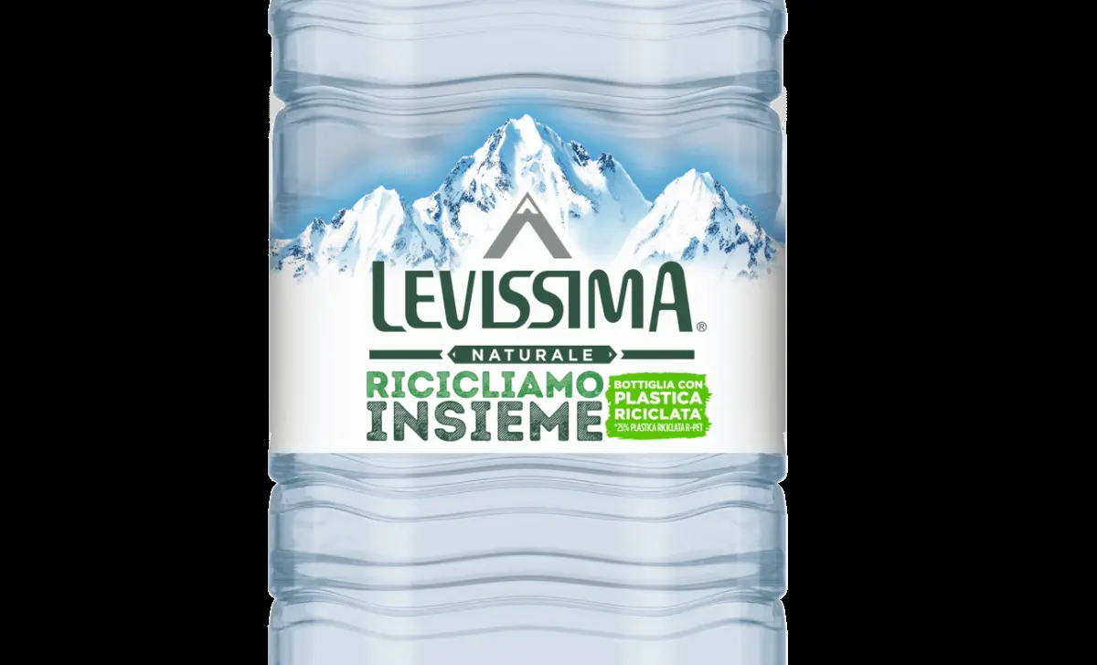 Levissima e il logo Valtellina