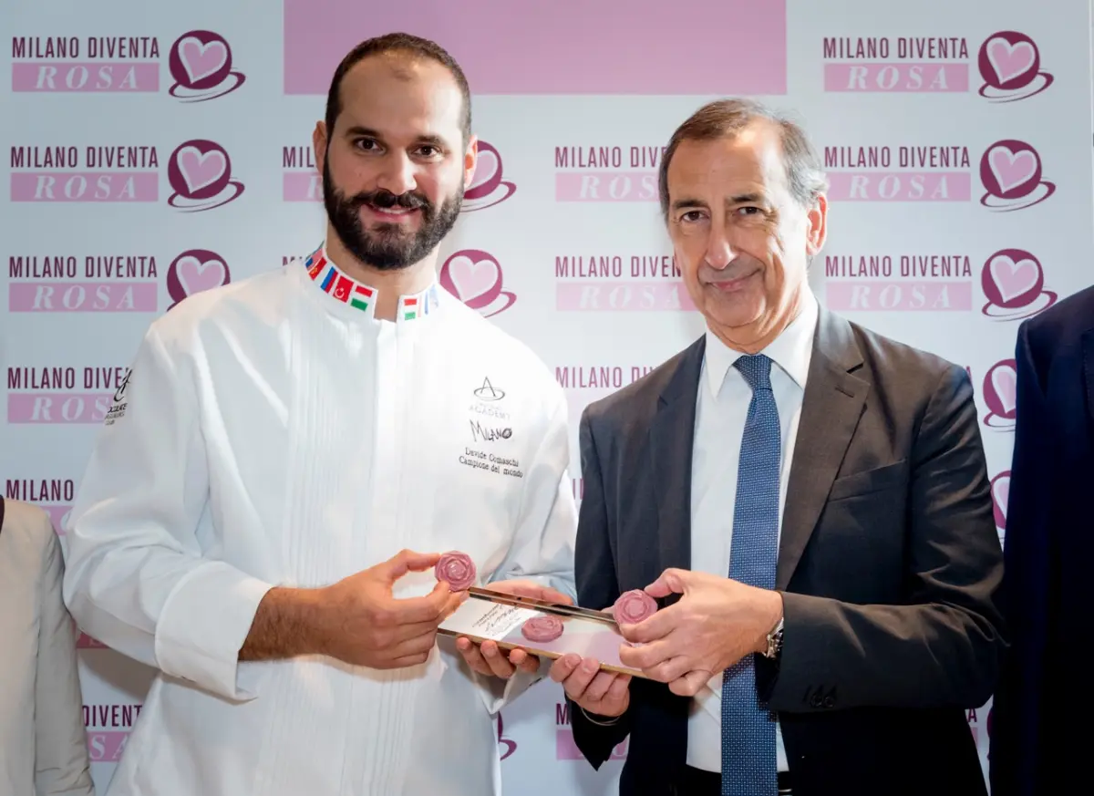 Davide Comaschi e Giuseppe Sala