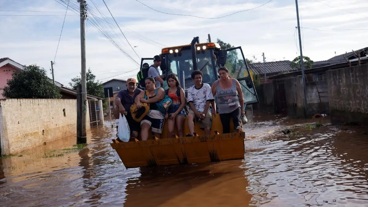 Alluvione nel Rio Grande do Sul in Brasile