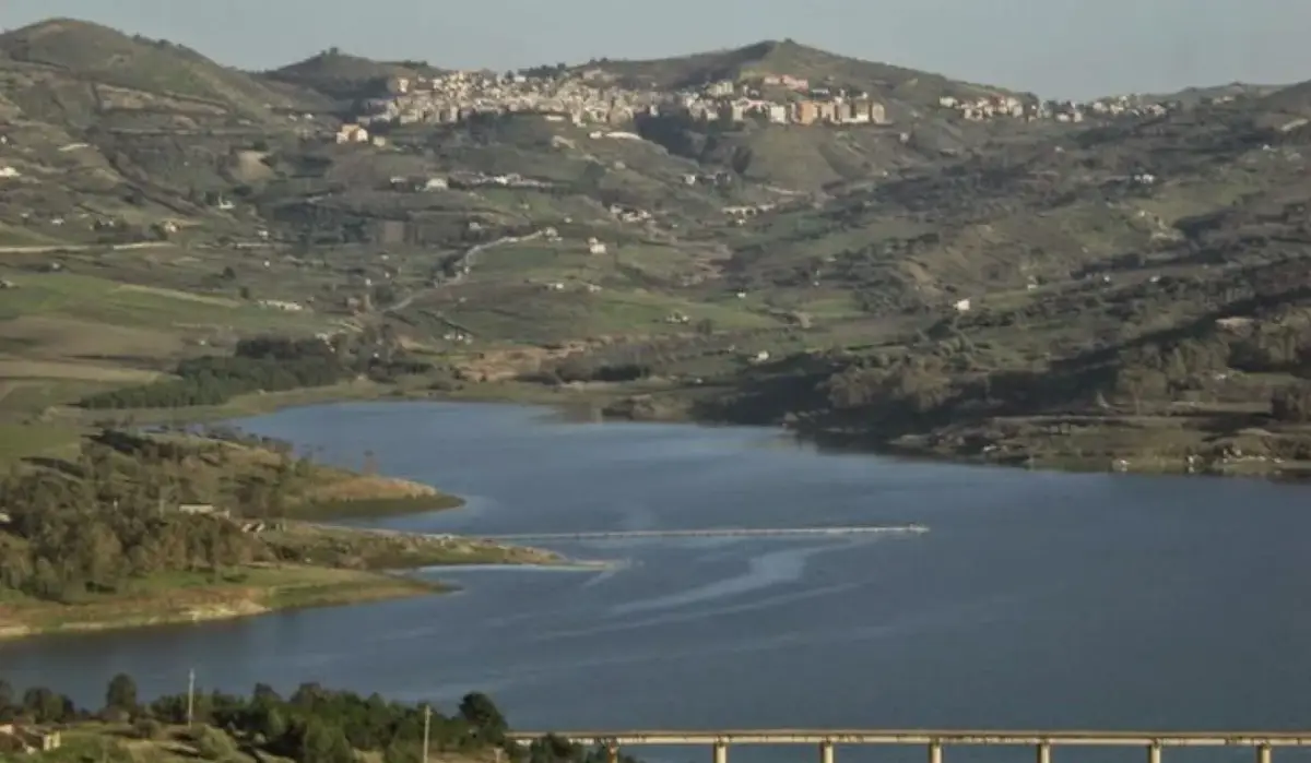 Diga Castello nell'agrigentino (Sicilia)