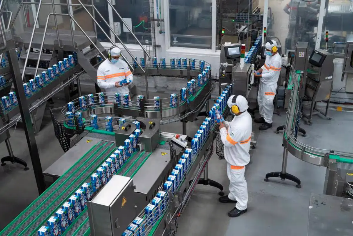 La fabbrica lattiero casearia Nestlé a Cayambe, in Ecuador