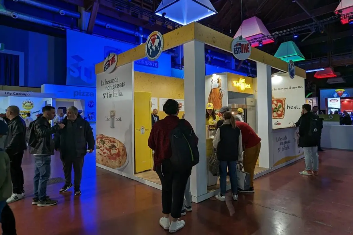 Stand Estathé Campionato Mondiale della Pizza