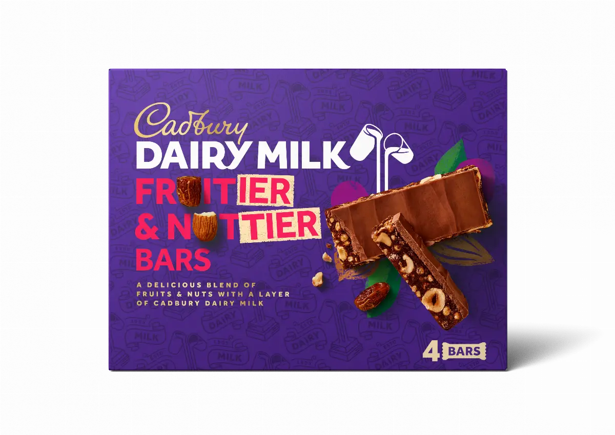 Cadbury Dairy Milk Fruitier & Nuttier non HFSS