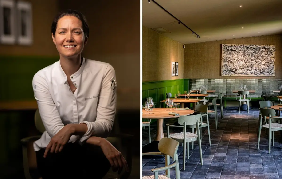 La chef Jessica Rosval di "Al gatto verde" di Modena