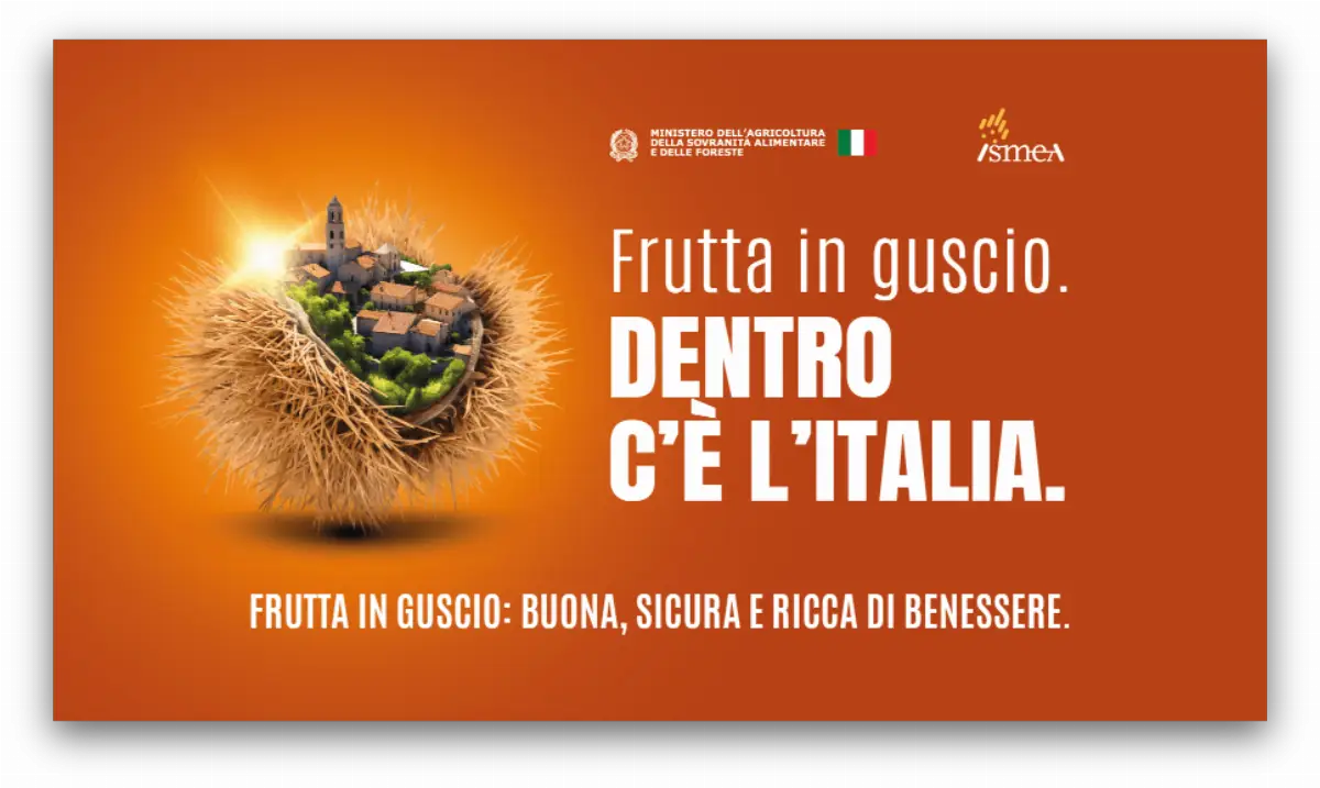Frutta in guscio al Giro d'Italia con la campagna Ismea: "Dentro c'è l'Italia""