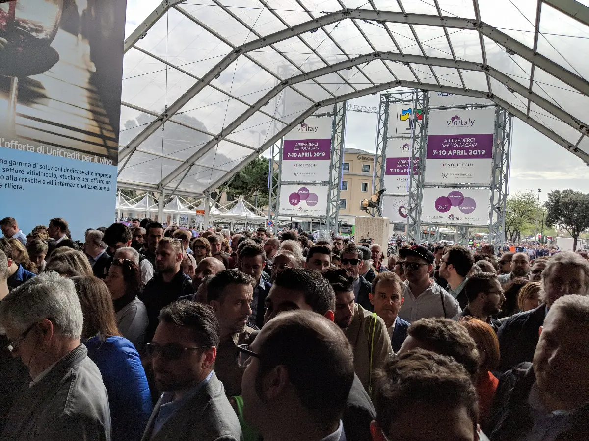 Ingresso fiera Vinitaly 2018