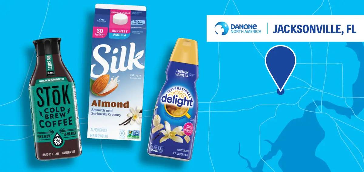 Danone, nuovo stabilimento a Jacksonville, Florida