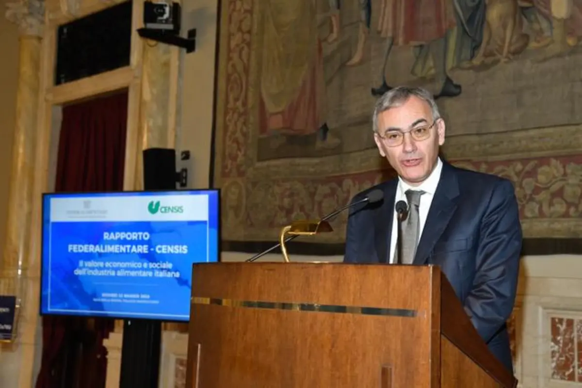 Paolo Mascarino, presidente di Federalimentare