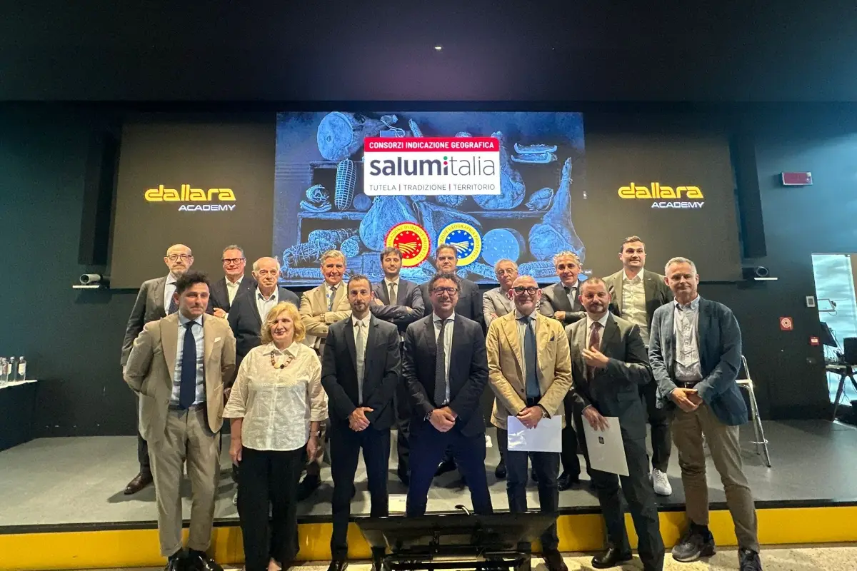 Partecipanti ad assemblea Salumitalia (Dallara Academy, 28 maggio 2025)