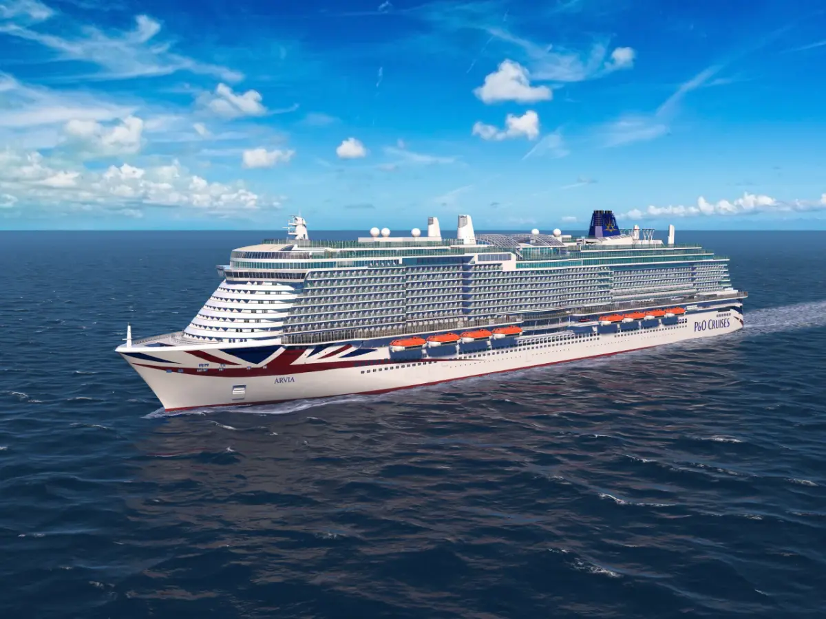 La nave Arvia di P&O Cruises