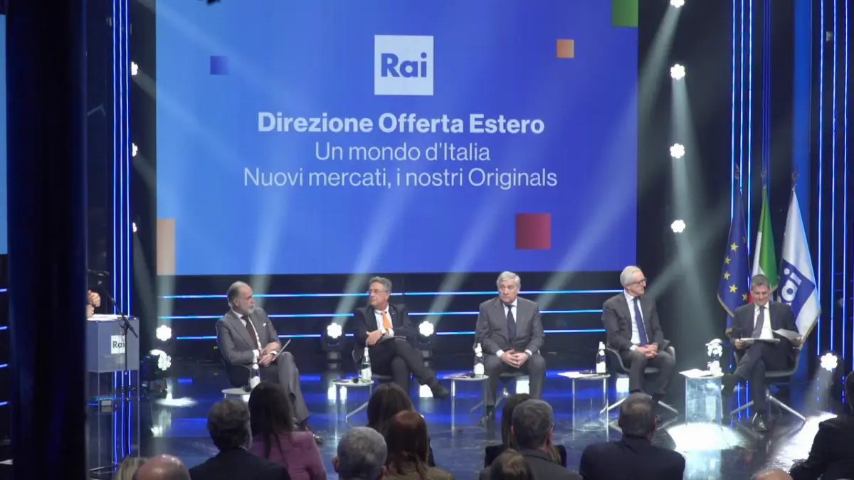 Presentazione dell'offerta Rai per l'estero (Roma, Via Asiago 10, 6 dicembre 2023)