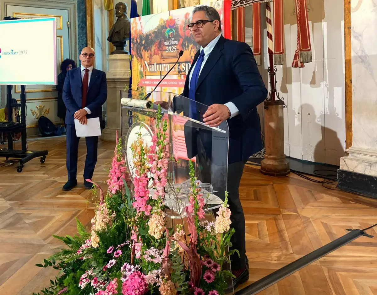 Presentazione dell'edizione 2025 di Euroflora a Genova