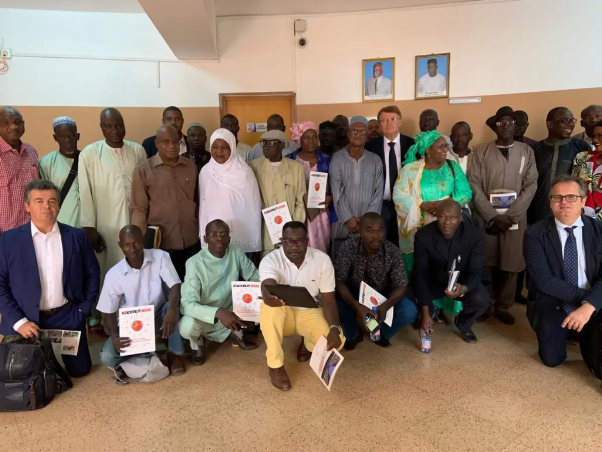 La presentazione di Macfrut a Bamako, capitale del Mali