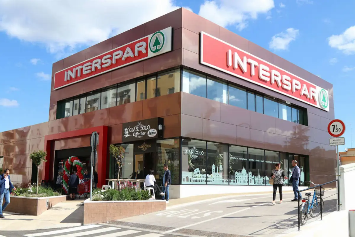 Supermercato Interspar, parte della catena Despar Centro Sud