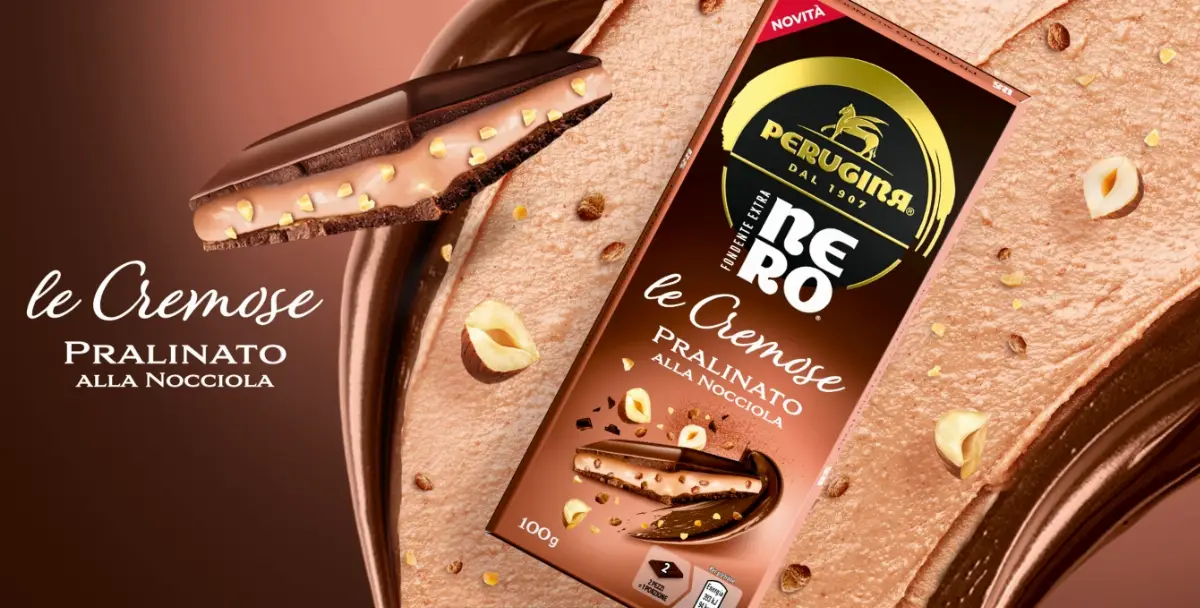 Perugina Nero - Le Cremose Pralinato alla Nocciola