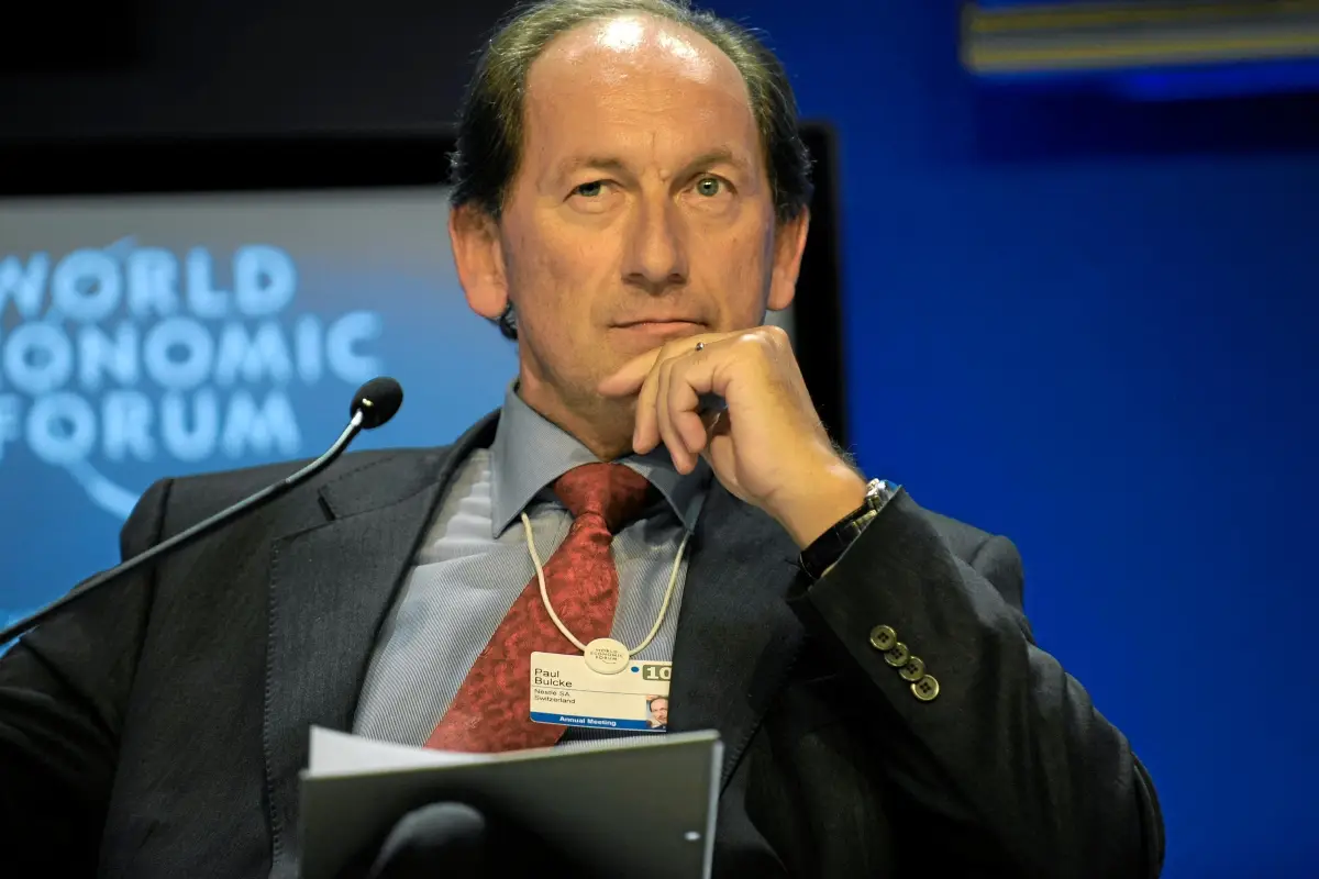 Paul Bulcke, presidente Cda Nestlé
