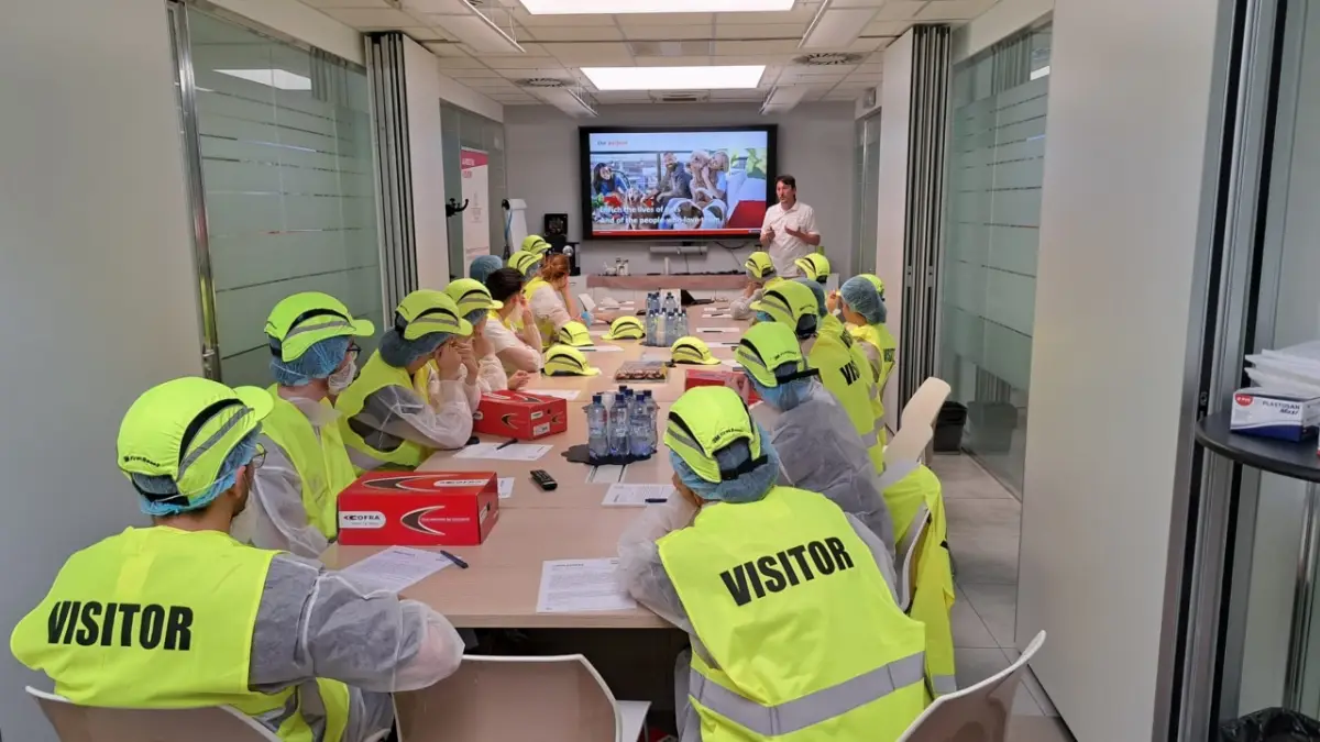 Studenti in visita a stabilimento Purina di Portogruaro