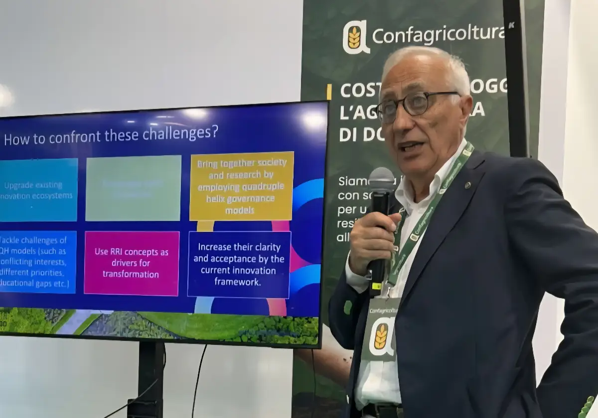 Michele Contel, senior project manager dell’Ufficio Progettazione di Confagricoltura