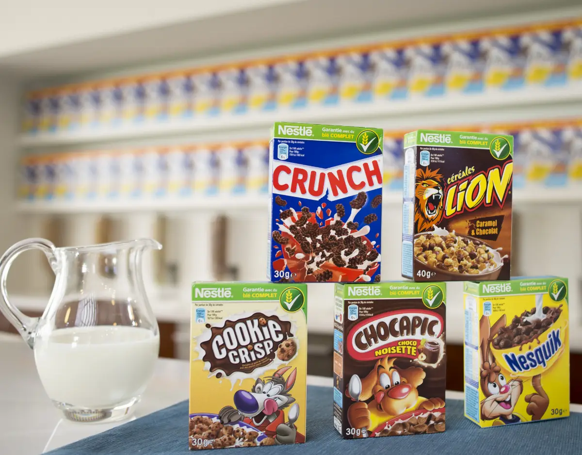 Alcuni prodotti Cpw, Cereal partners Worldwide, jv tra Nestlé e General Mills