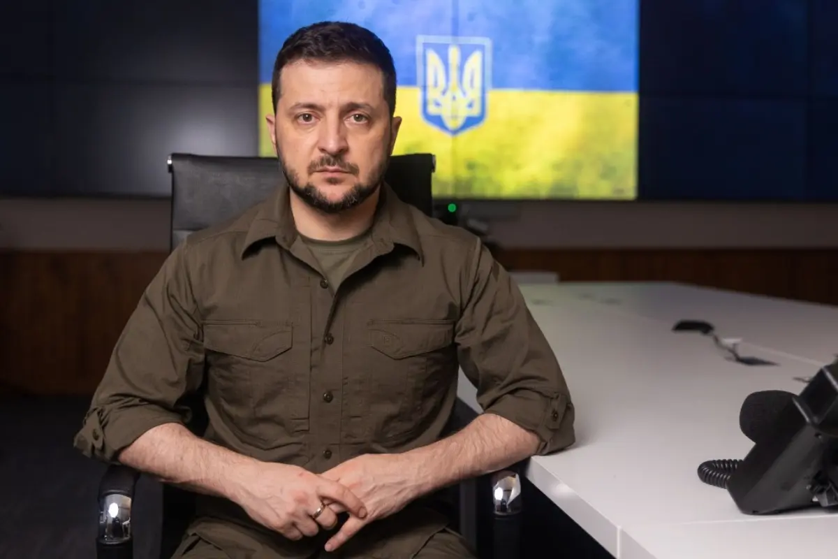 Il presidente ucraino Volodymyr Zelensky