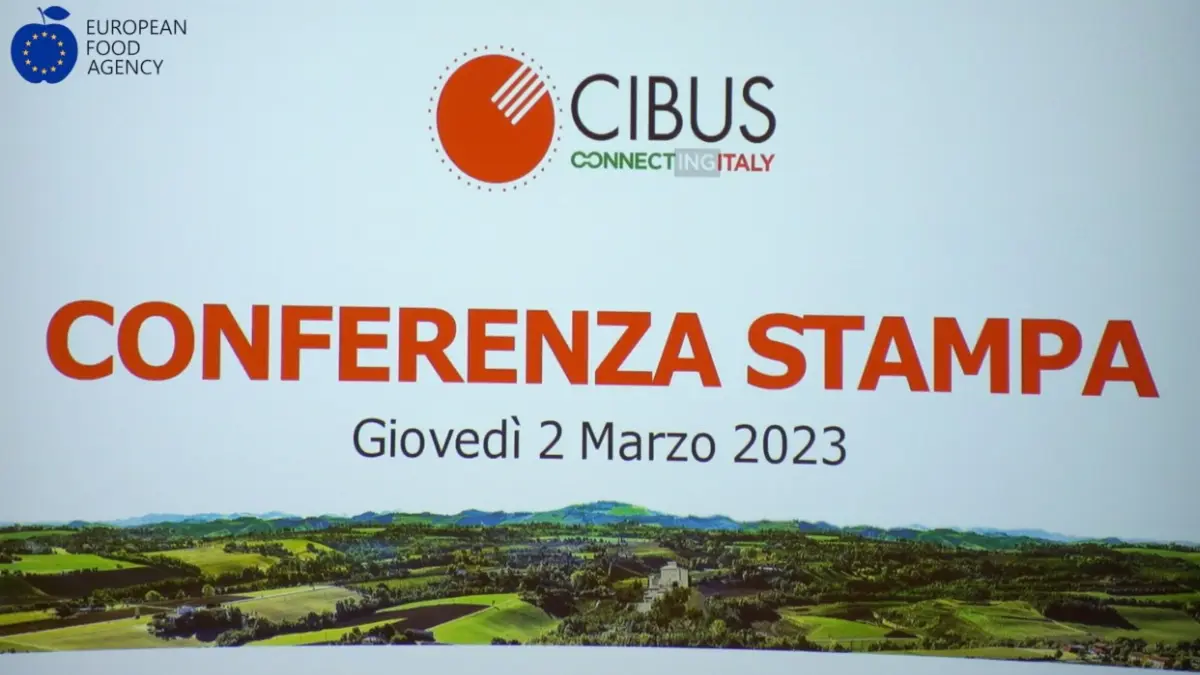 Conferenza stampa Cibus Connecting Italy 2023