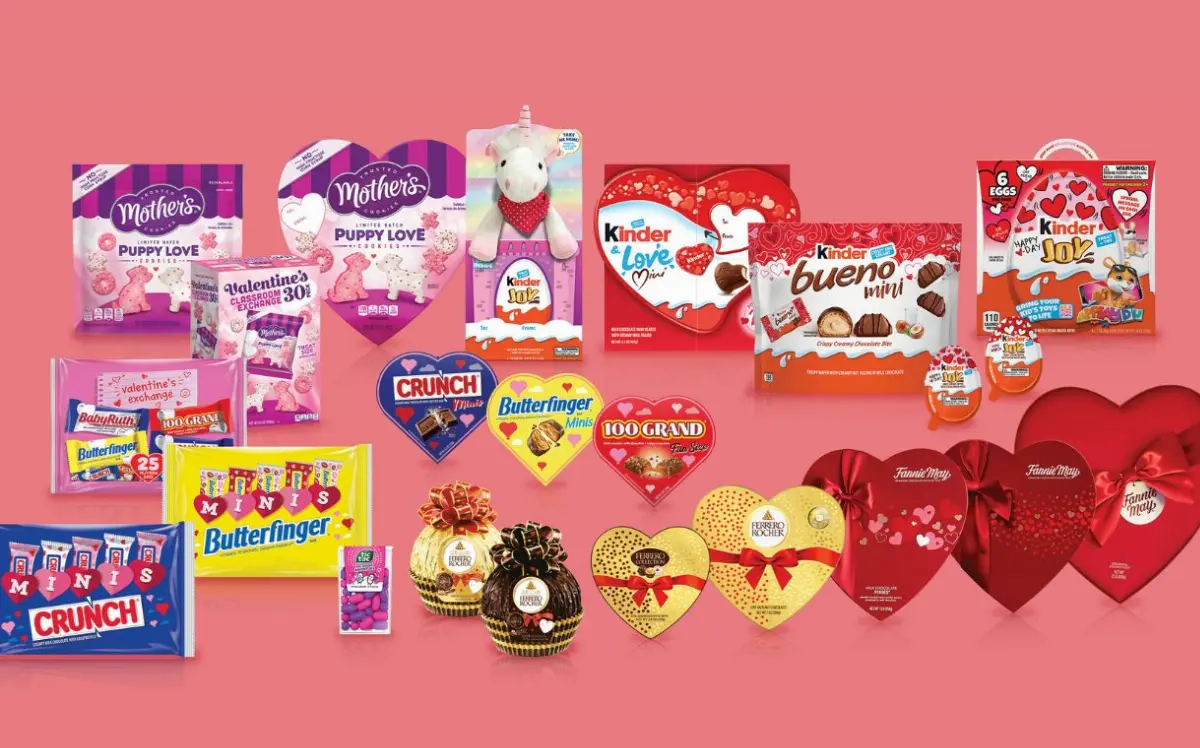 Ferrero, nuovi dolci per San Valentino e Pasqua