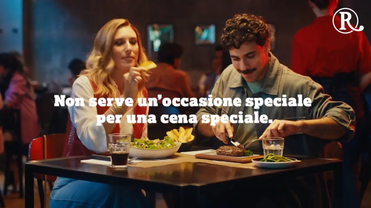Campagna pubblicitaria Roadhouse 2025 "“Non serve un’occasione speciale per una cena speciale”