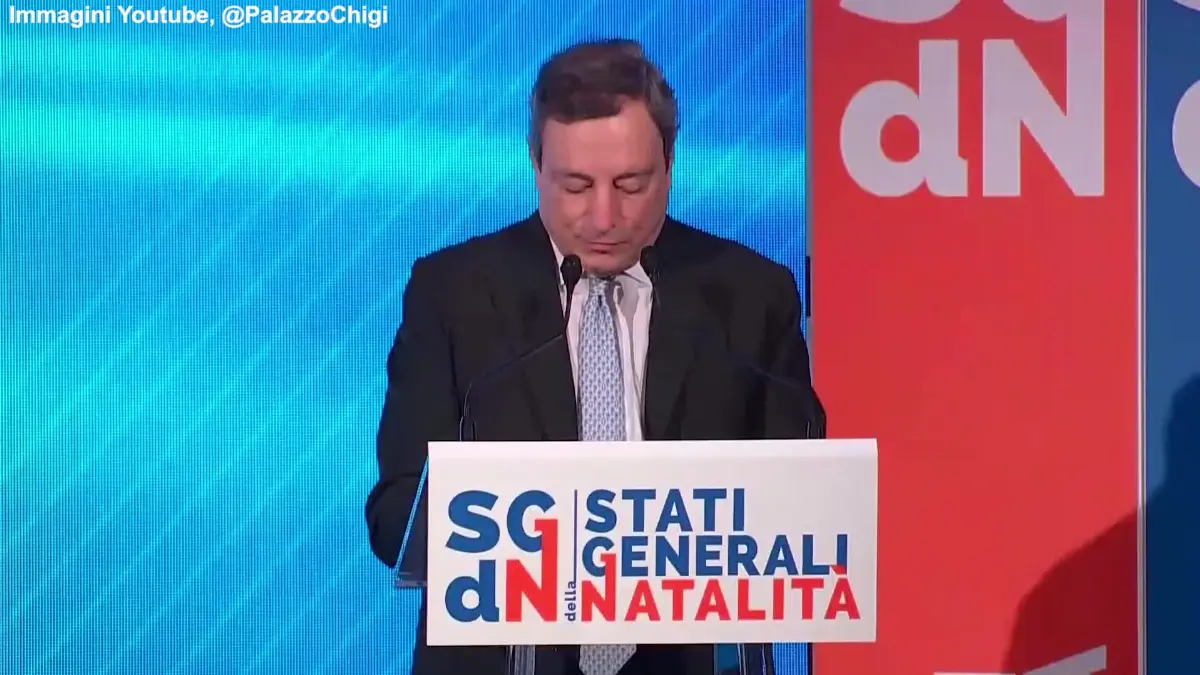 Intervento del Presidente del Consiglio Mario Draghi agli Stati Generali della Natalità