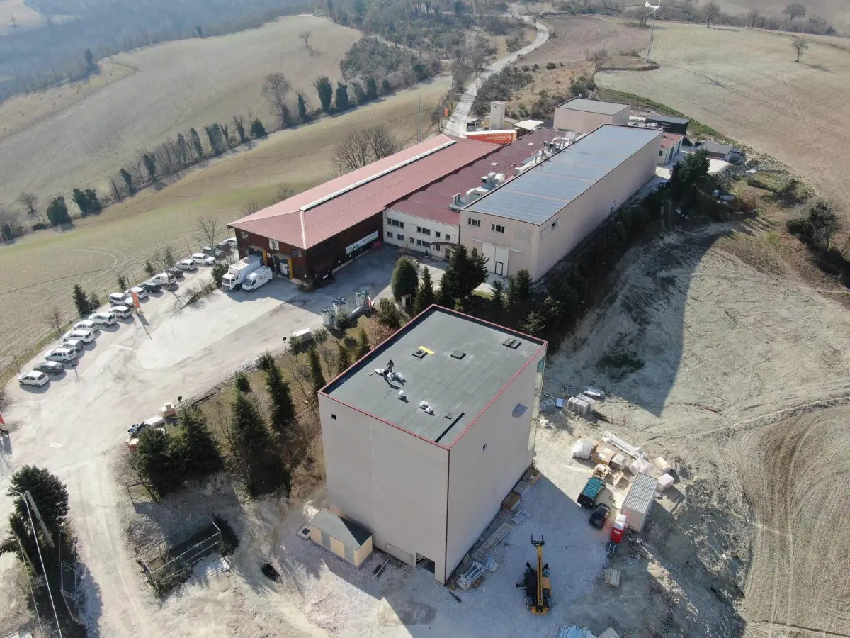 Il molino del pastificio Girolomoni