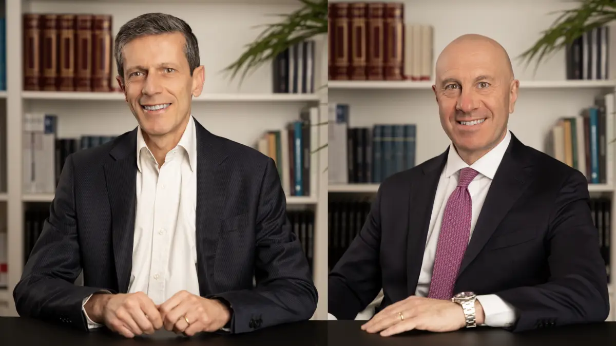 Pier Felice Murtas (a sx) e Marco Pellegrino, Senior Partner di Fondo Italiano d’investimento Sgr