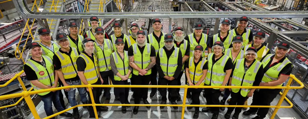CCEP Australia, Coca Cola europacific partners a Brisbane