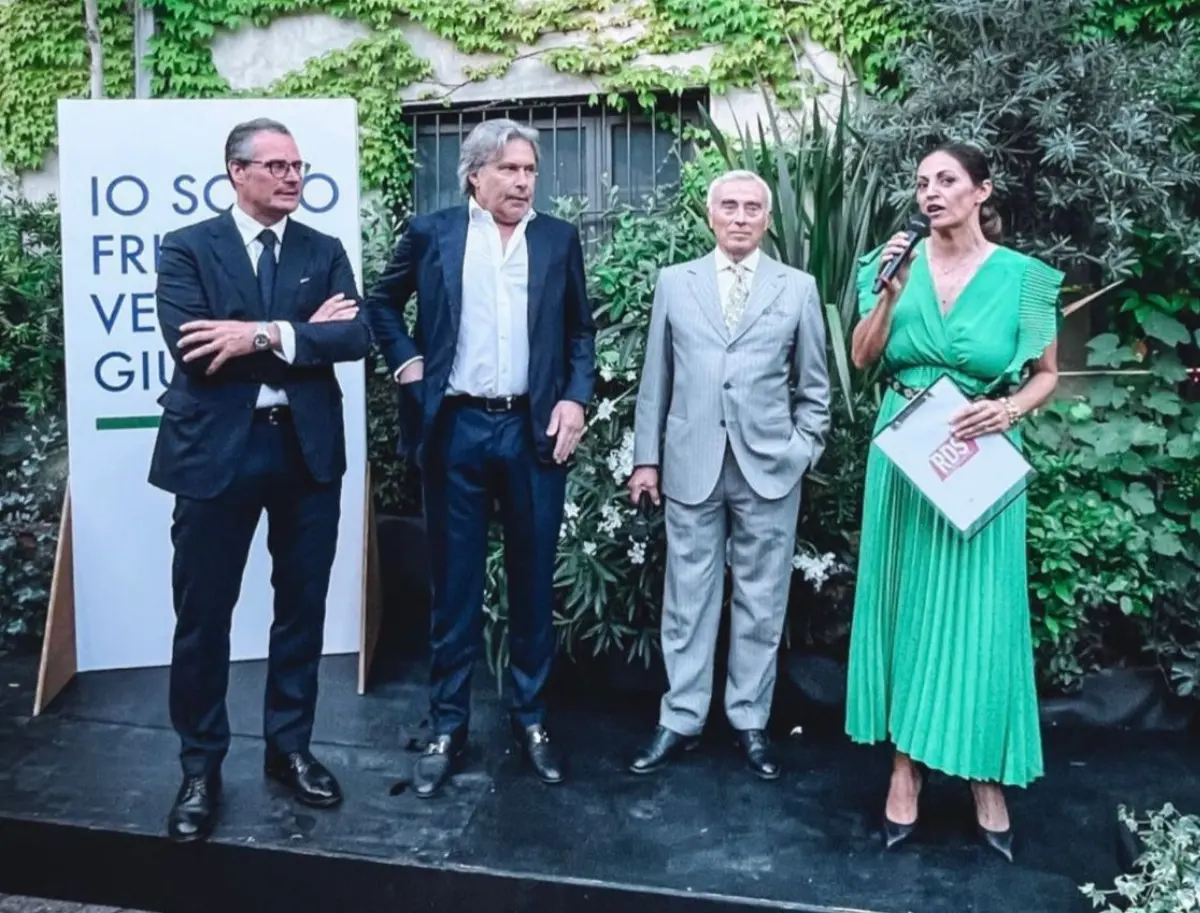Inaugurazione istallazione "Vento" del Consorzio Prosciutto San Daniele, Fuorisalone 2022