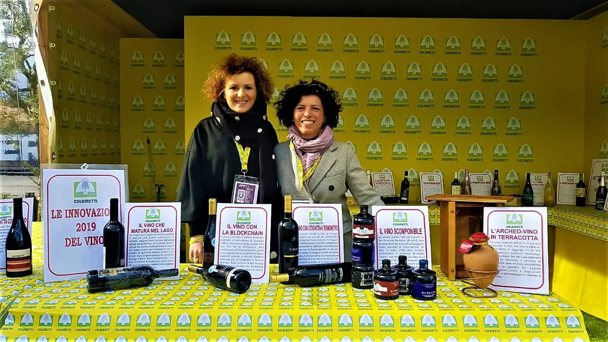 Le innovazioni 2019 del vino presentate da Coldiretti a Vinitaly