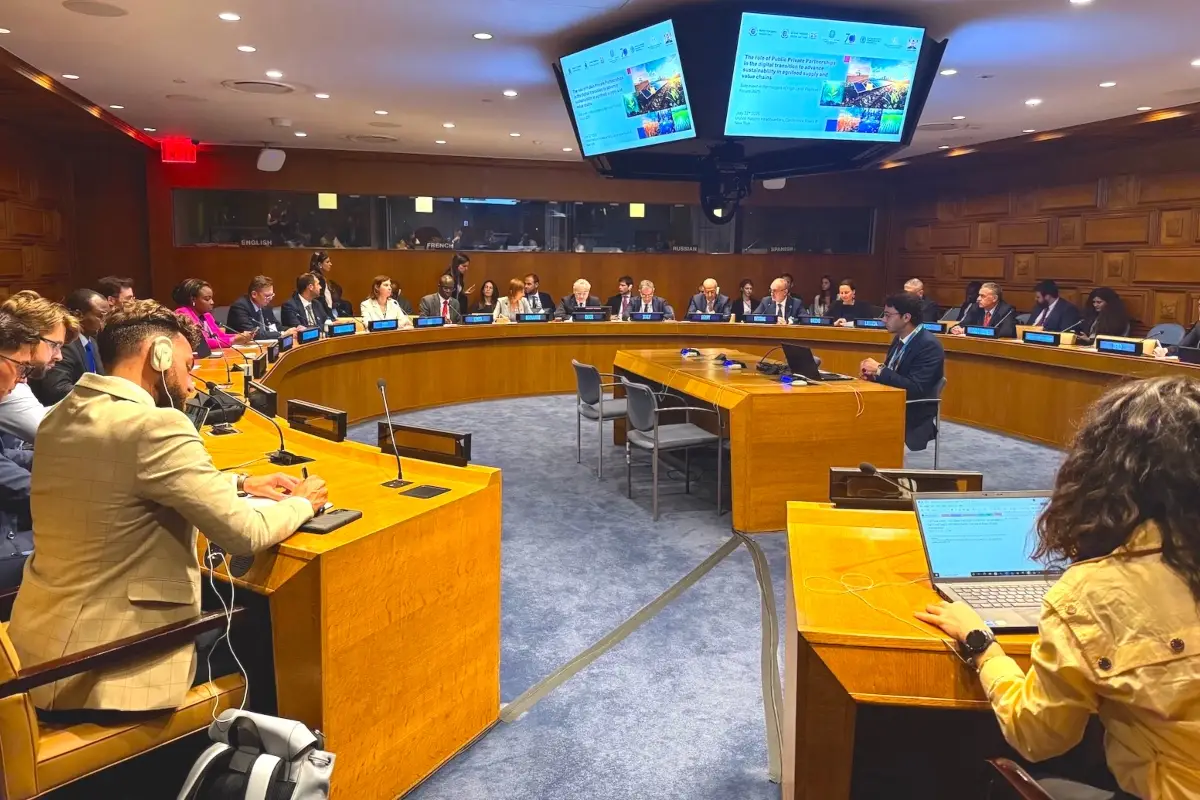 Dibattito promosso da UN Global Compact Network Italia e dalla Rappresentanza Permanente d’Italia su transizione digitale (New York, 21 luglio 2025)