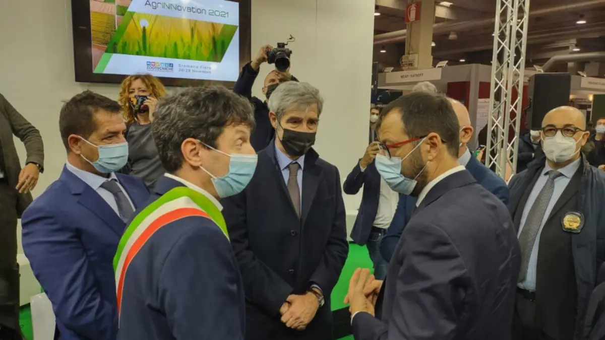 Il Ministro Stefano Patuanelli ha inaugurato le Fiere Zootecniche internazionali 2021 di Cremona