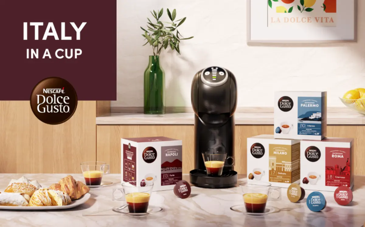 Nescafé Dolce Gusto amplia la gamma Italian Inspiration