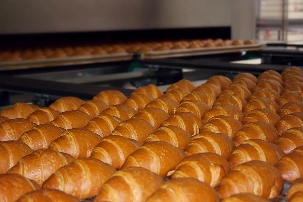 Catena di produzione croissant