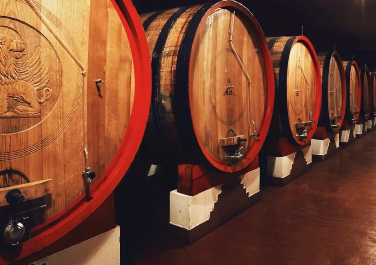 La storica cantina Zonin di Gambellar,a offre uno spaccato reale dell’attività aziendale