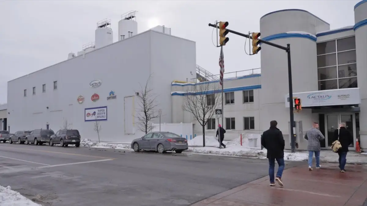 Lo stabilimento Lactalis di Buffalo (Usa)