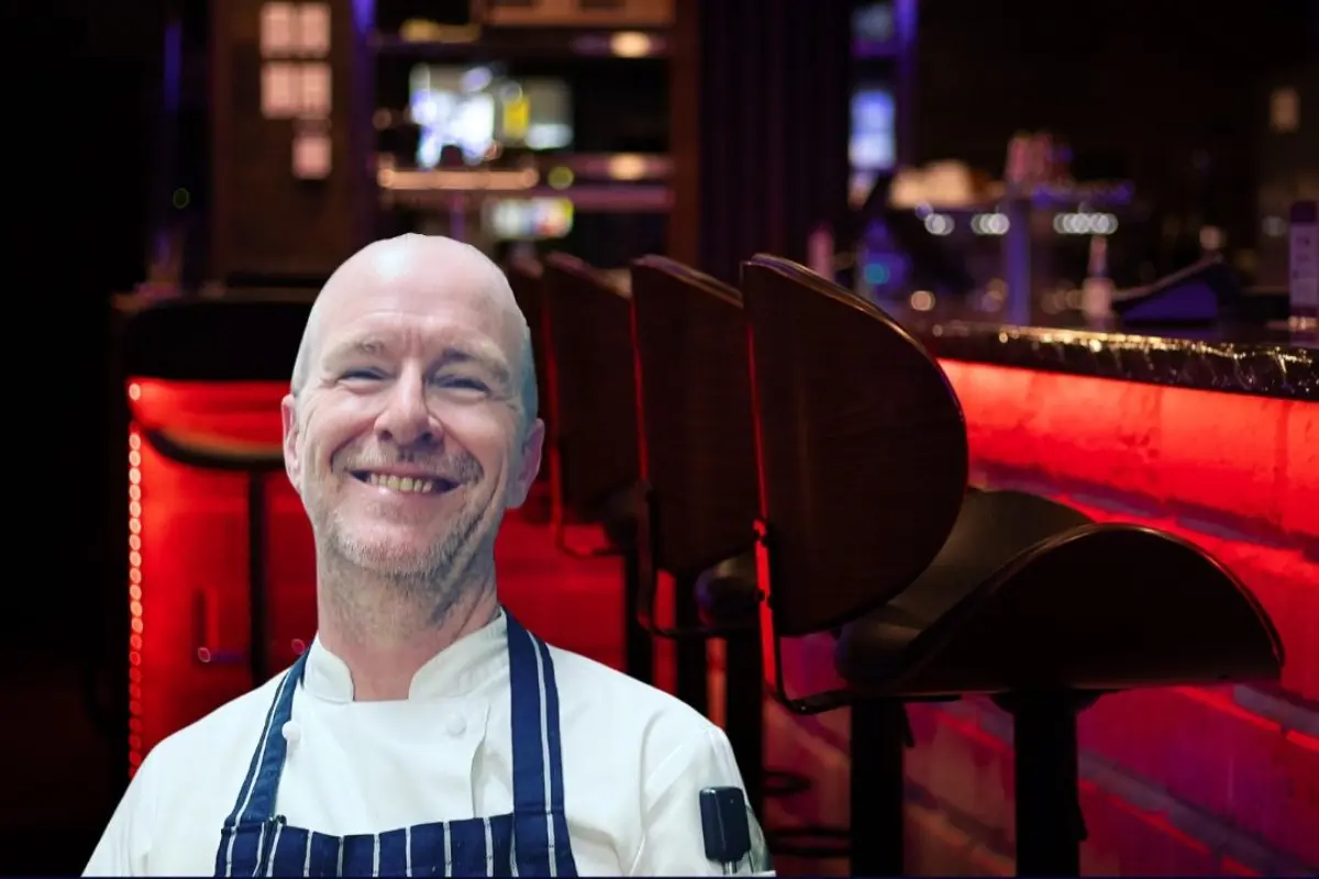 Lo chef britannico John Mountain