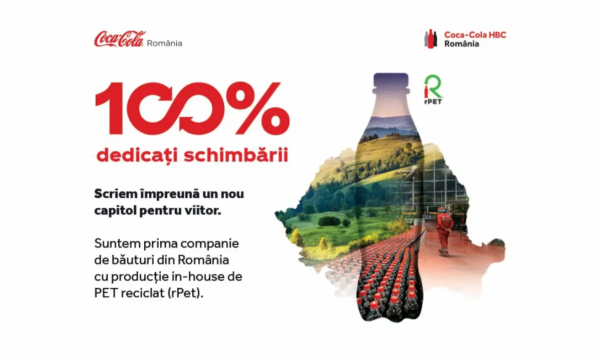 Coca Cola Hbc Romania apre il nuovo impianto per la produzione di plastica riciclata