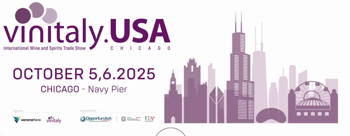 Vinitaly Usa il 5 e 6 ottobre 2025 al Navy Pier di Chicago