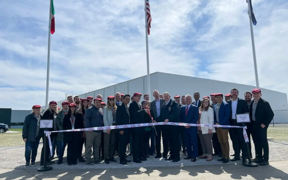 Swift Prepared Foods, taglio del nastro per il nuovo stabilimento Principe Italia foods a Columbia, nel Missouri
