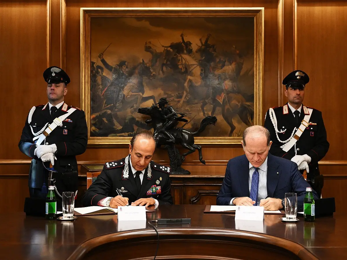 Il comandante generale di Corpo d’Armata Carabinieri Salvatore Luongo, e il presidente di Confagricoltura, Massimiliano Giansanti, siglano intesa volta a a rafforzare la legalità, la prevenzione ed il contrasto ai reati nel settore agricolo