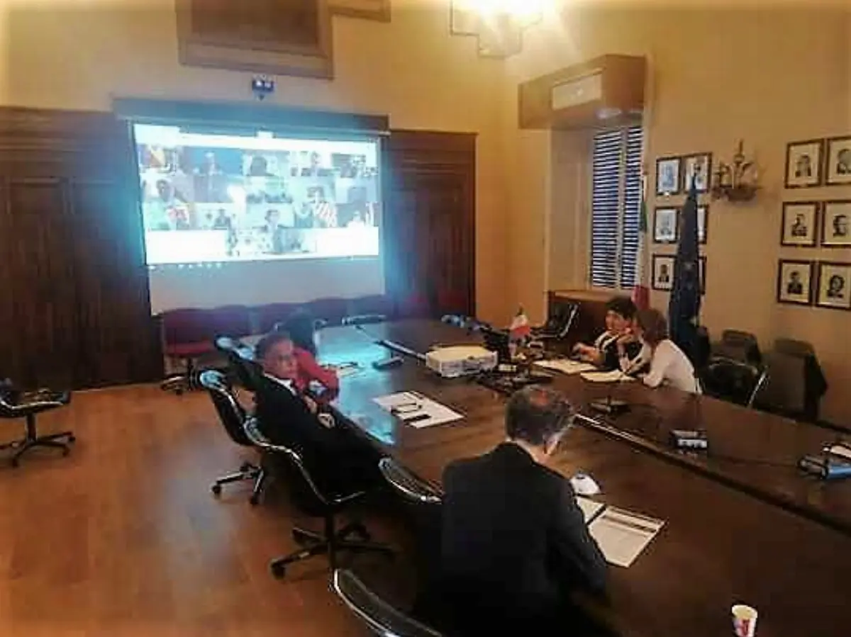 Teresa Bellanova in videoconferenza coi ministri dell'Agricoltura del G20 in riunione straordinaria sull'emergenza covid-19