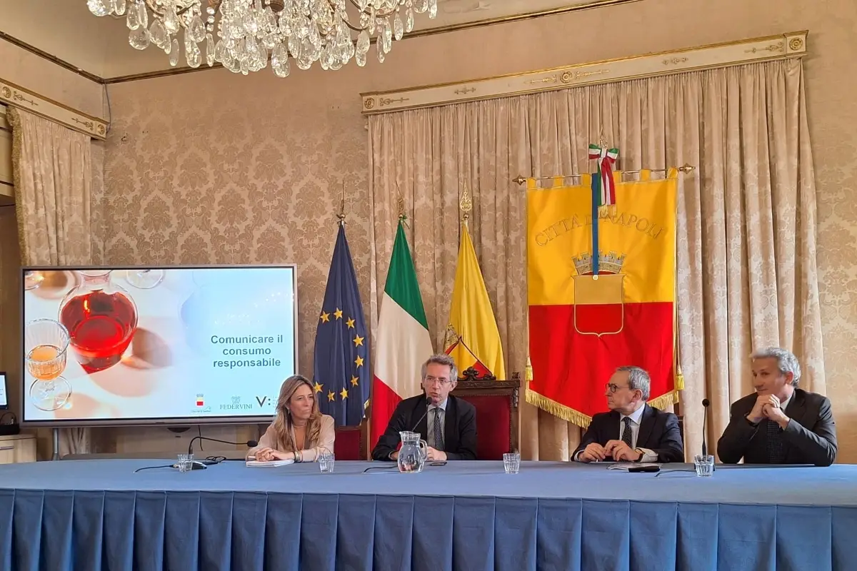 Presentazione campagna “Comunicare il consumo responsabile” a cura di Federvini (Napoli, 5 maggio 2025)