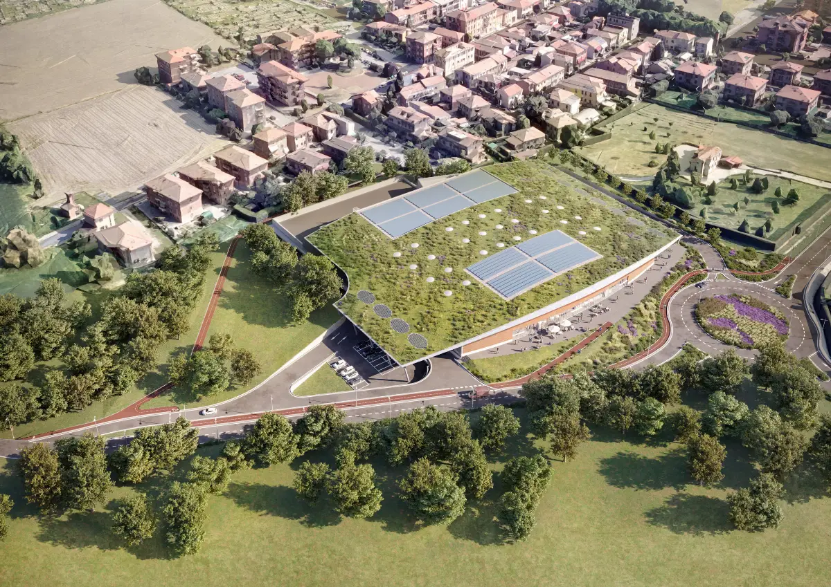 L'area di via Caldirolo a Ferrara che sarà interessata dal progetto del "Central Bosc"