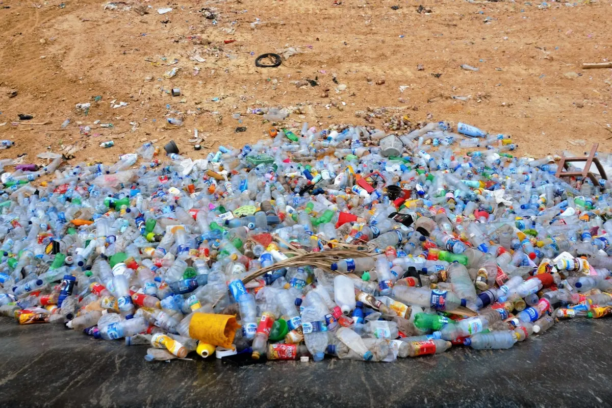 Bottoglie di plastica