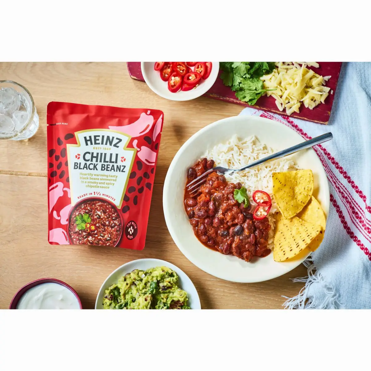 Kraft Heinz Chilli Black Beanz